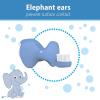 imageDr Browns InfanttoToddler Training Toothbrush Set Blue Elephant with FluorideFree Apple Pear Baby Toothpaste 03 years1 Pack  Blue Elephant