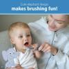 imageDr Browns InfanttoToddler Training Toothbrush Set Blue Elephant with FluorideFree Apple Pear Baby Toothpaste 03 years1 Pack  Blue Elephant