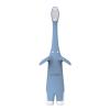 imageDr Browns InfanttoToddler Training Toothbrush Set Blue Elephant with FluorideFree Apple Pear Baby Toothpaste 03 years1 Pack  Blue Elephant