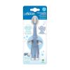 imageDr Browns InfanttoToddler Training Toothbrush Set Blue Elephant with FluorideFree Apple Pear Baby Toothpaste 03 years1 Pack  Blue Elephant
