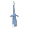 imageDr Browns InfanttoToddler Training Toothbrush Set Blue Elephant with FluorideFree Apple Pear Baby Toothpaste 03 years1 Pack  Blue Elephant
