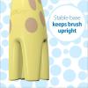 imageDr Browns InfanttoToddler Training Toothbrush Set Blue Elephant with FluorideFree Apple Pear Baby Toothpaste 03 years1 Pack  Giraffe