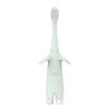 imageDr Browns InfanttoToddler Training Toothbrush Set Blue Elephant with FluorideFree Apple Pear Baby Toothpaste 03 years1 Pack  Mint Elephant