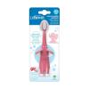 imageDr Browns InfanttoToddler Training Toothbrush Set Blue Elephant with FluorideFree Apple Pear Baby Toothpaste 03 years1 Pack  Pink Elephant