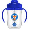 imageDr Browns Milestones Babys First Straw Cup Training Cup with Weighted Straw 9oz270mL Coral BPA Free 6mBlue  Green