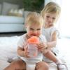 imageDr Browns Milestones Babys First Straw Cup Training Cup with Weighted Straw 9oz270mL Coral BPA Free 6mCoral