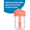 imageDr Browns Milestones Babys First Straw Cup Training Cup with Weighted Straw 9oz270mL Coral BPA Free 6mCoral