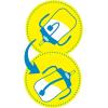 imageDr Browns Milestones Babys First Straw Cup Training Cup with Weighted Straw 9oz270mL Coral BPA Free 6mDark Blue  Vintage Yellow