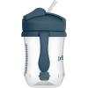 imageDr Browns Milestones Babys First Straw Cup Training Cup with Weighted Straw 9oz270mL Coral BPA Free 6mDark Blue