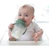imageDr Browns Milestones Babys First Straw Cup Training Cup with Weighted Straw 9oz270mL Coral BPA Free 6mOlive Green