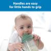 imageDr Browns Milestones Babys First Straw Cup Training Cup with Weighted Straw 9oz270mL Coral BPA Free 6mOlive Green