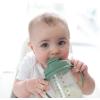 imageDr Browns Milestones Babys First Straw Cup Training Cup with Weighted Straw 9oz270mL Coral BPA Free 6mOlive Green