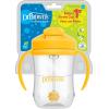 imageDr Browns Milestones Babys First Straw Cup Training Cup with Weighted Straw 9oz270mL Coral BPA Free 6mVintage Yellow