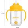 imageDr Browns Milestones Babys First Straw Cup Training Cup with Weighted Straw 9oz270mL Coral BPA Free 6mVintage Yellow