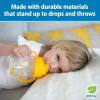 imageDr Browns Milestones Babys First Straw Cup Training Cup with Weighted Straw 9oz270mL Coral BPA Free 6mVintage Yellow