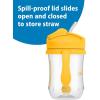 imageDr Browns Milestones Babys First Straw Cup Training Cup with Weighted Straw 9oz270mL Coral BPA Free 6mVintage Yellow