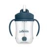 imageDr Browns Milestones Babys First Straw Cup Training Cup with Weighted Straw Dark Blue 6m Milestones Babys First Straw Cup Training Cup with Weighted Straw Coral 6m