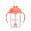 imageDr Browns Milestones Babys First Straw Cup Training Cup with Weighted Straw Dark Blue 6m Milestones Babys First Straw Cup Training Cup with Weighted Straw Coral 6m