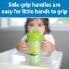 imageDr Browns Milestones Insulated Sippy Cup with Straw and Handles SpillProof Tumbler with Lid 2Pack Blue ampamp Green 10 oz300 mL BPA Free 12m2Pack  Green  Purple