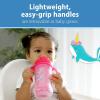 imageDr Browns Milestones Insulated Sippy Cup with Straw and Handles SpillProof Tumbler with Lid 2Pack Pink 10 oz300 mL BPA Free 12m2 Count Pack of 1