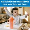 imageDr Browns Milestones Insulated Sippy Cup with Straw and Handles SpillProof Tumbler with Lid 2Pack Pink 10 oz300 mL BPA Free 12m2Pack  Pink