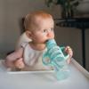 imageDr Browns Milestones Narrow Sippy Straw Bottle SpillProof with 100 Silicone Handles and Weighted Straw 8 oz250 mL Blue 6m2 Count Pack of 1