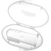imageDr Browns Silicone Finger Toothbrush for Baby with TravelStorage Case 3m Gray and Yellow 2PackFinger Toothbrush  1 Pack