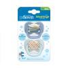 imageDr Browns Advantage GlowintheDark Baby Pacifier Fully Symmetrical Soother with Soft Silicone Bulb Coral Ocean 06m BPA Free 2 Pack2 Pack  Blue Sunrise