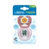 imageDr Browns Advantage GlowintheDark Baby Pacifier Fully Symmetrical Soother with Soft Silicone Bulb Coral Ocean 06m BPA Free 2 Pack2 Pack  Lavendar Love