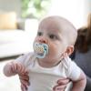 imageDr Browns Advantage GlowintheDark Baby Pacifier Fully Symmetrical Soother with Soft Silicone Bulb Coral Ocean 06m BPA Free 2 Pack4 Pack  GlowintheDark Blue OceanBlue Sunrise