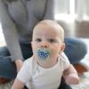 imageDr Browns Advantage GlowintheDark Baby Pacifier Fully Symmetrical Soother with Soft Silicone Bulb Coral Ocean 06m BPA Free 2 Pack4 Pack  GlowintheDark Blue OceanBlue Sunrise