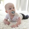 imageDr Browns Advantage GlowintheDark Baby Pacifier Fully Symmetrical Soother with Soft Silicone Bulb Skateboard SnailBlue Nature 618m BPA Free 4 Pack2 Pack  GlowintheDark Purple Nature
