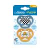 imageDr Browns Advantage GlowintheDark Baby Pacifier Fully Symmetrical Soother with Soft Silicone Bulb Skateboard SnailBlue Nature 618m BPA Free 4 Pack2 Pack  Skateboard Snail