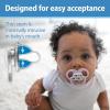 imageDr Browns Advantage GlowintheDark Baby Pacifier Fully Symmetrical Soother with Soft Silicone Bulb Skateboard SnailBlue Nature 618m BPA Free 4 Pack2 Pack  Scooter Squirrel