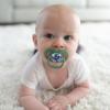 imageDr Browns Advantage GlowintheDark Baby Pacifier Fully Symmetrical Soother with Soft Silicone Bulb Skateboard SnailBlue Nature 618m BPA Free 4 Pack2 Pack  GlowintheDark Blue Nature