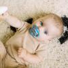 imageDr Browns Advantage GlowintheDark Baby Pacifier Fully Symmetrical Soother with Soft Silicone Bulb Skateboard SnailBlue Nature 618m BPA Free 4 Pack2 Pack  Skateboard Snail