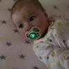 imageDr Browns Advantage GlowintheDark Baby Pacifier Fully Symmetrical Soother with Soft Silicone Bulb Skateboard SnailBlue Nature 618m BPA Free 4 Pack2 Pack  GlowintheDark Purple Nature