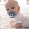 imageDr Browns Advantage GlowintheDark Baby Pacifier Fully Symmetrical Soother with Soft Silicone Bulb Skateboard SnailBlue Nature 618m BPA Free 4 Pack2 Pack  GlowintheDark Blue Nature