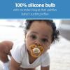 imageDr Browns Advantage GlowintheDark Baby Pacifier Fully Symmetrical Soother with Soft Silicone Bulb Skateboard SnailBlue Nature 618m BPA Free 4 Pack2 Pack  Scooter Squirrel