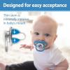 imageDr Browns Advantage GlowintheDark Baby Pacifier Fully Symmetrical Soother with Soft Silicone Bulb Skateboard SnailBlue Nature 618m BPA Free 4 Pack6 Pack  GlowintheDark Blue Nature  Purple Nature