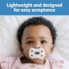 imageDr Browns Advantage OnePiece Silicone Baby Pacifier Fully Symmetrical Soother BlueBlueGrayGreenGrayTan 06m BPA Free 6 Pack6 Pack  BlueBlueGrayGreenGrayTan