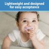 imageDr Browns Advantage OnePiece Silicone Baby Pacifier Fully Symmetrical Soother BlueBlueGrayGreenGrayTan 06m BPA Free 6 Pack6 Pack  PinkEcruPinkGrayGreenTan
