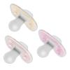 imageDr Browns Advantage OnePiece Silicone Baby Pacifier Fully Symmetrical Soother BlueBlueGrayGreenGrayTan 06m BPA Free 6 Pack6 Pack  PinkEcruPinkGrayGreenTan