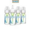 imageDr Browns AntiColic Options Narrow Glass Baby Bottle Starter Set with Silicone Bottle Sleeves Levels 1 2 and 3 Nipples Soft Touch Cleaning Brush StorageTravel Caps and HappyPaci1 Count Pack of 4
