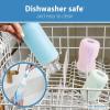 imageDr Browns AntiColic Options Narrow Glass Baby Bottle Starter Set with Silicone Bottle Sleeves Levels 1 2 and 3 Nipples Soft Touch Cleaning Brush StorageTravel Caps and HappyPaci1 Count Pack of 3