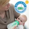 imageDr Browns AntiColic Options WideNeck Sippy Bottle Starter Kit 9oz270mL with Level 3 MediumFast Flow Nipple and Soft 100 Silicone Sippy Spout Blue BPA Free 6m9 oz  Wide  Variety 2 Pack  Green