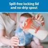 imageDr Browns Baby Formula Mixing Pitcher with Adjustable Stopper Locking Lid ampamp No Drip Spout Orange BPA Free 36oz 1 PackOrange