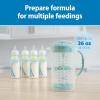 imageDr Browns Baby Formula Mixing Pitcher with Adjustable Stopper Locking Lid ampamp No Drip Spout Orange BPA Free 36oz 1 PackOrange