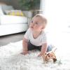 imageDr Browns Baby Lovey Pacifier and Teether Holder Unicorn with Pink HappyPaci 100 Silicone 06m Packaging May VaryGiraffe