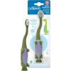 imageDr Browns Baby and Toddler Toothbrush  Crocodile BPA Free  Age 14Y1 Count Pack of 1